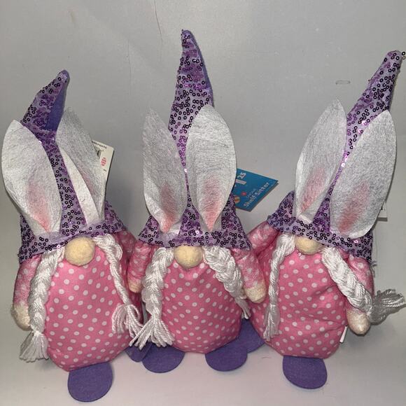 New Easter Spring Holiday Miscellaneous Bundle Gnome Shelf Sitter Eggs Ribbon - Picture 2 of 14